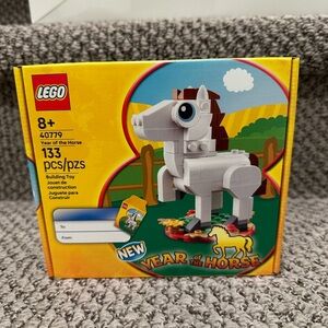 LEGO Year of the Horse Set - White and Brown
